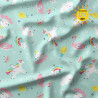 UV-schützendes Lycra MAGNIFIK Blau / Rosa